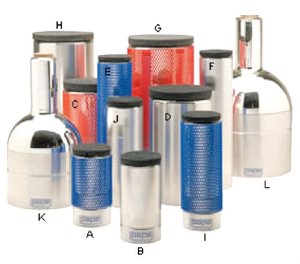 Dewar Flask Cylindrical-Full Aluminum 드와 플라스크(알루미늄) - 고려에이스 쇼핑몰